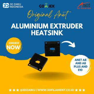 Original Anet A8 and A8 Plus and E10 Aluminium Extruder Heatsink 